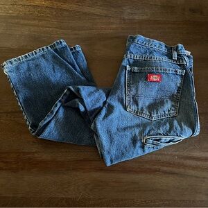Vintage 2010s Distressed Dickies Carpenter Jeans. Size 32x30
